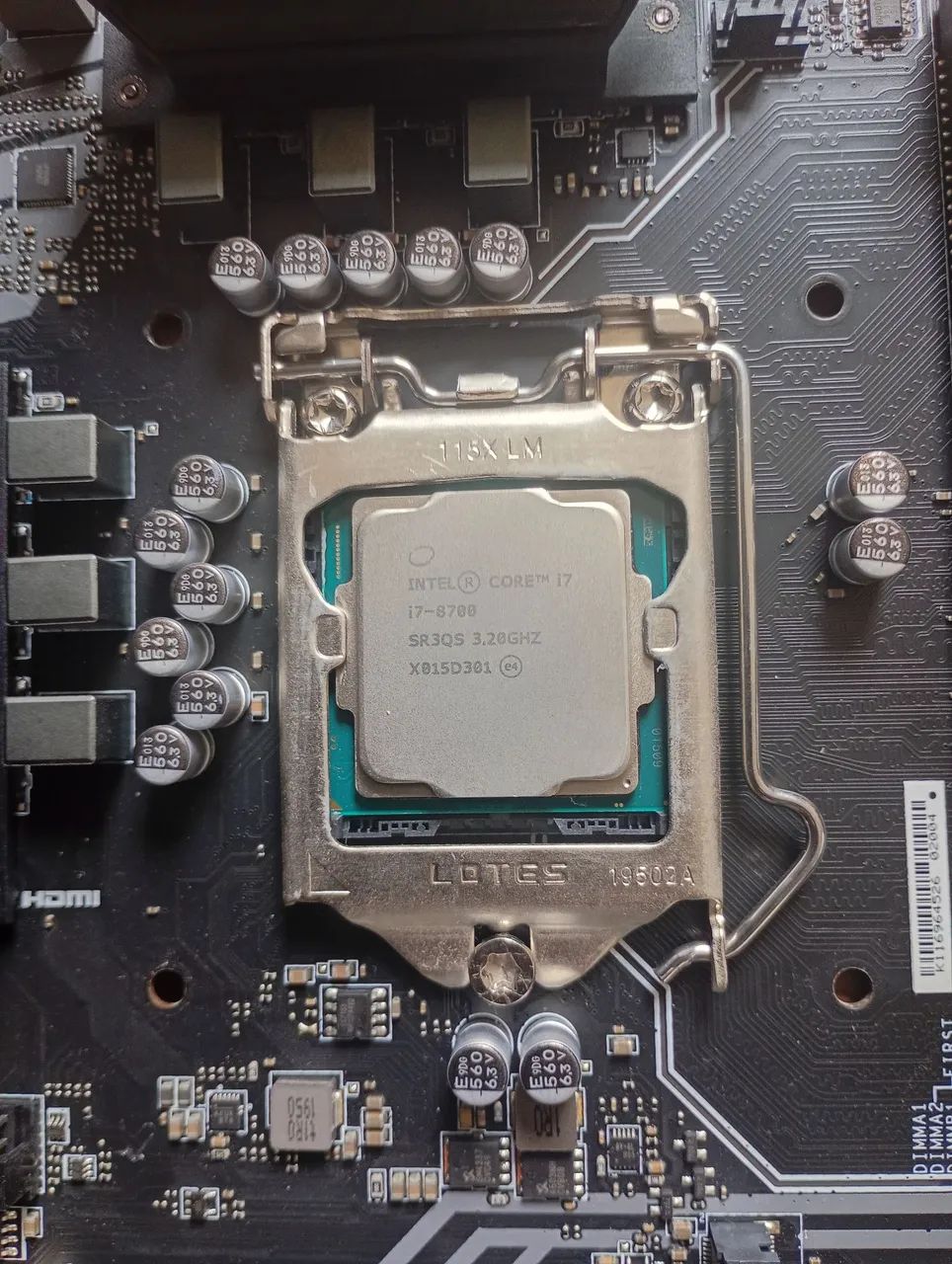 Processador i7 8700 perfeito estado 