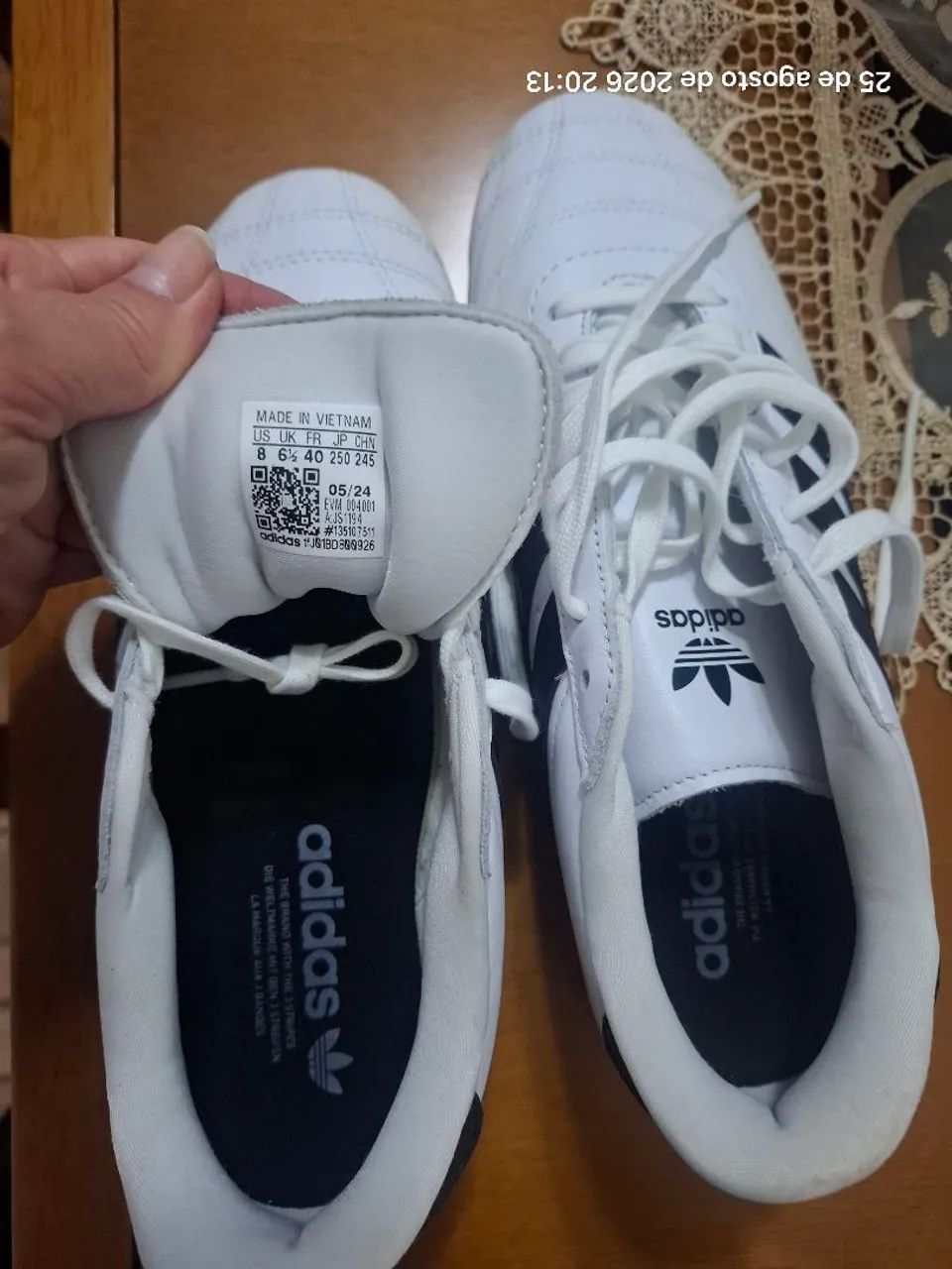 Tênis adidas branco - Foto 3
