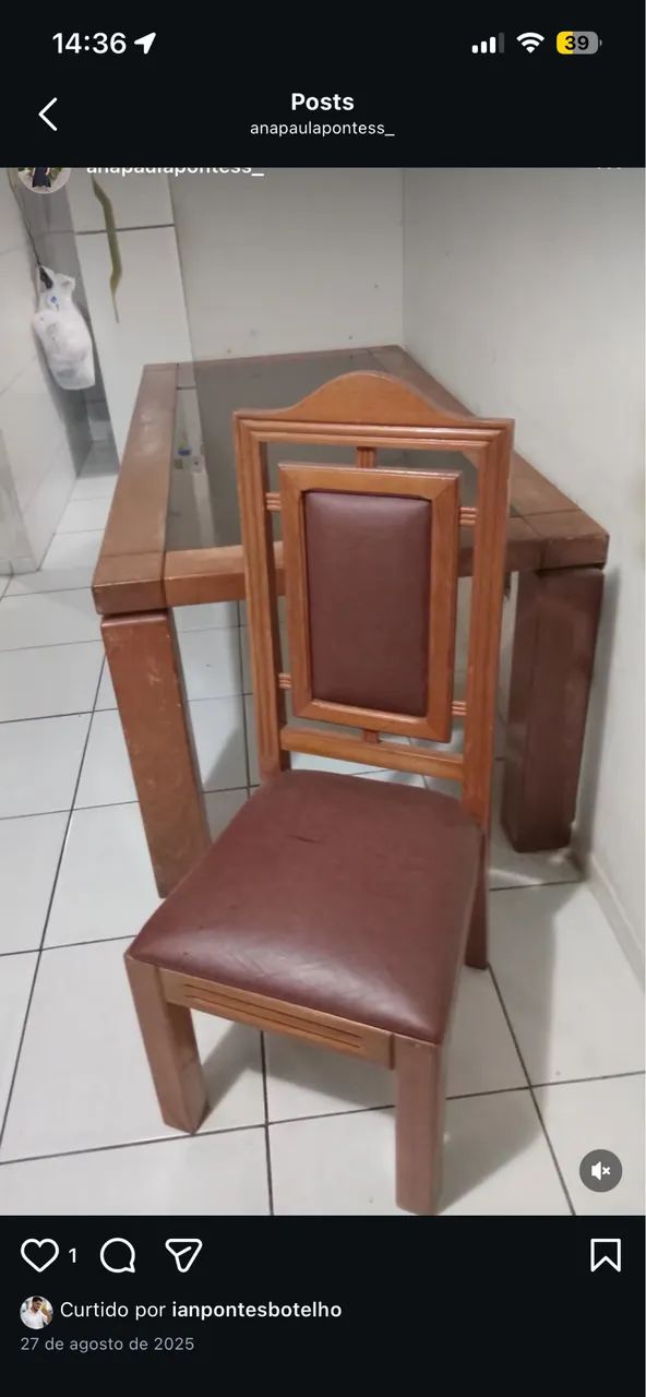 VENDO CADEIRA 