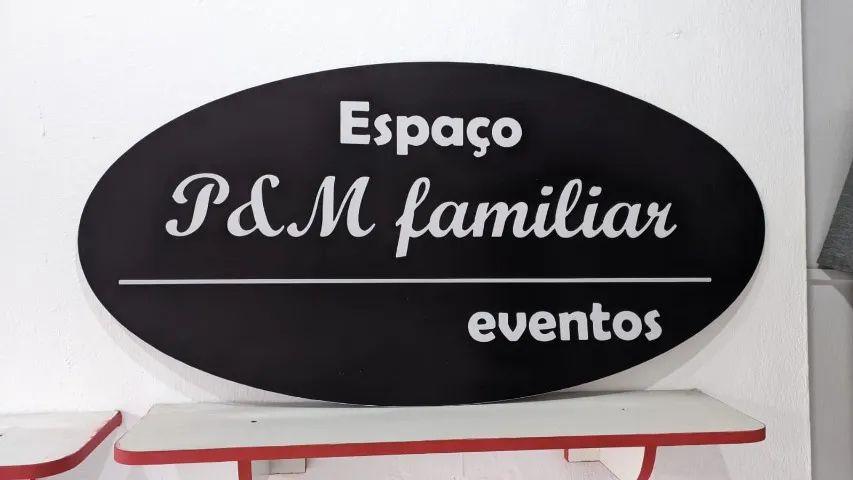 Fachada para espaço de festas e eventos