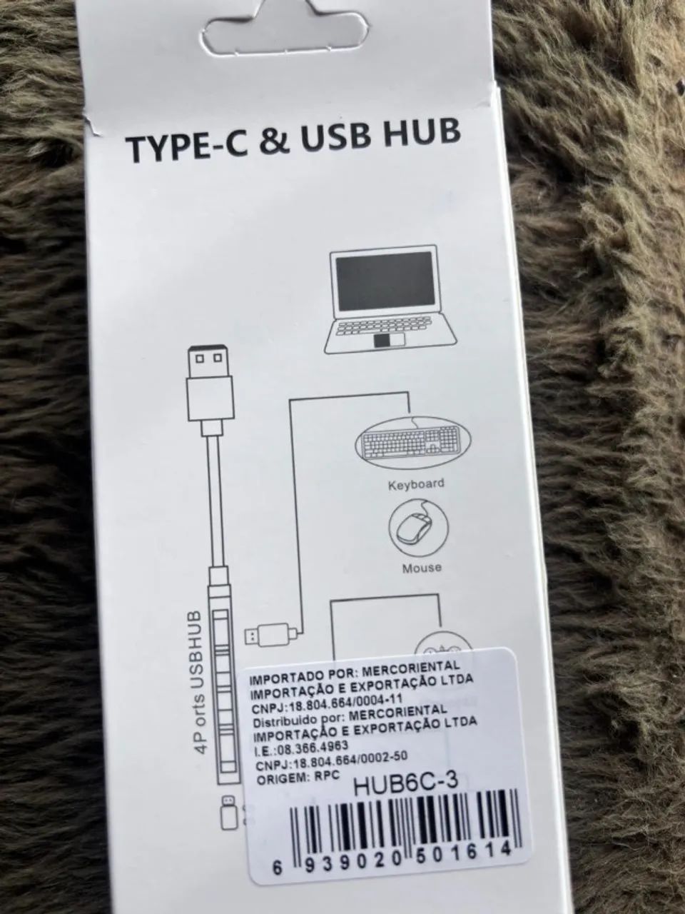 HUB USB 3.0 - 4 portas Tipo C HUB 6C-3 - Foto 5