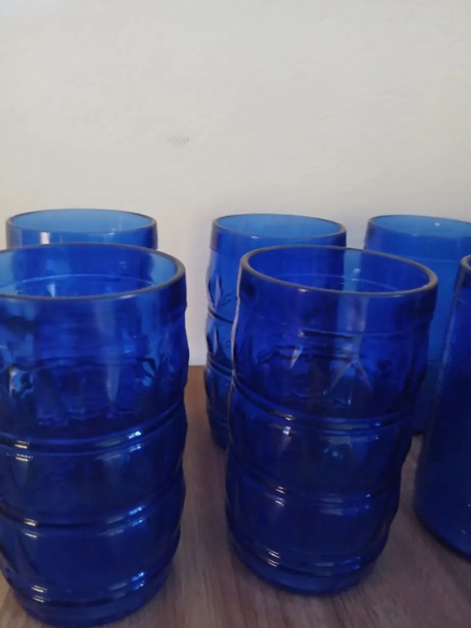 Copos Azul - Vidro Cobalto de Cozinha - 12 Unidades - Foto 3
