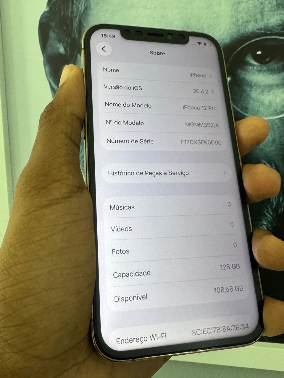 iPhone 12 PRO 128GB bateria 100% - Celulares e Smartphones