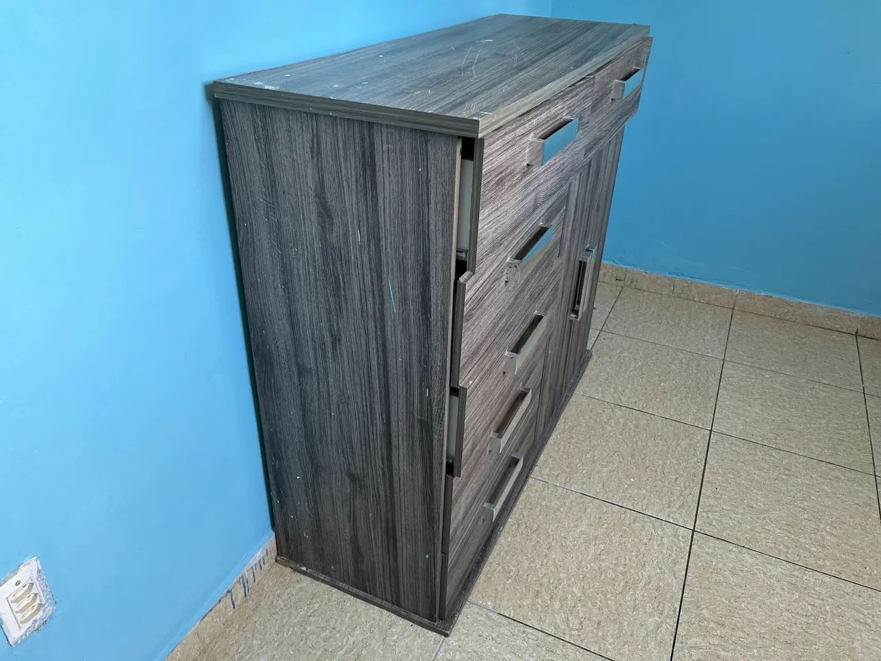 Cômoda de MDF com gavetas - Foto 4