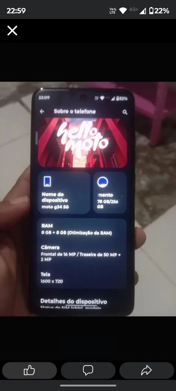 Motorola moto g34 