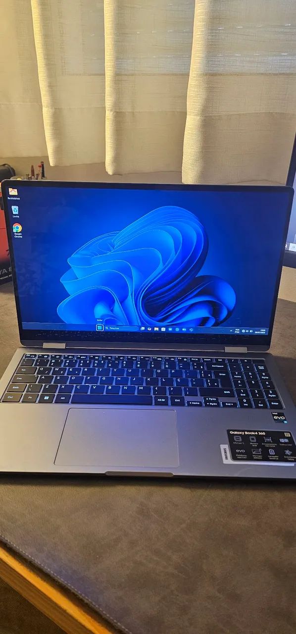 Galaxy book 4 360 16gb de ram 512gb armazenamento 