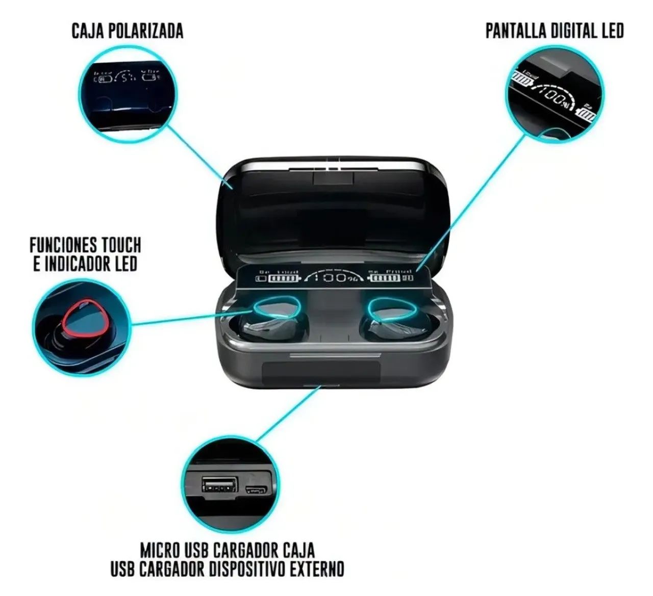 FONE BLUETOOTH RECARREGÁVEL  - Foto 3