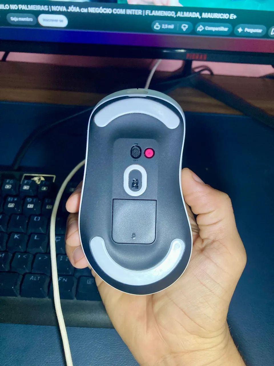Mouse gamer Rapoo VT3 pro - Foto 4