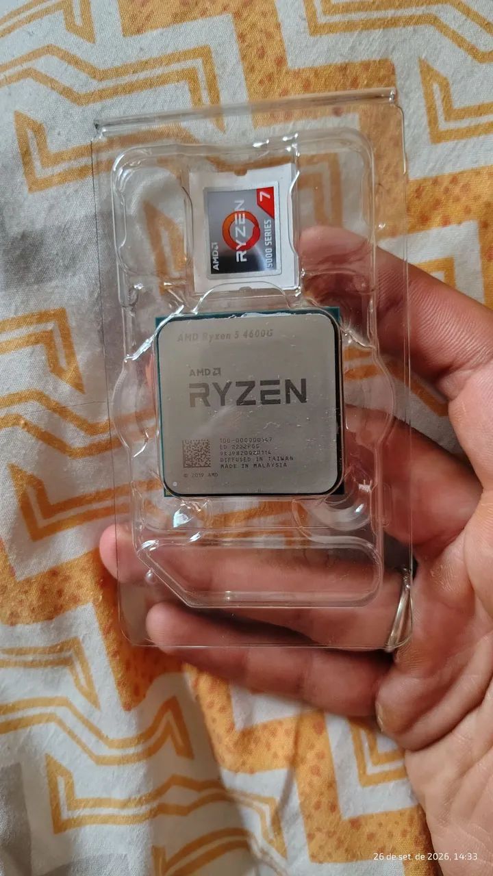 Processador AM4 Ryzen 5 4600g 
