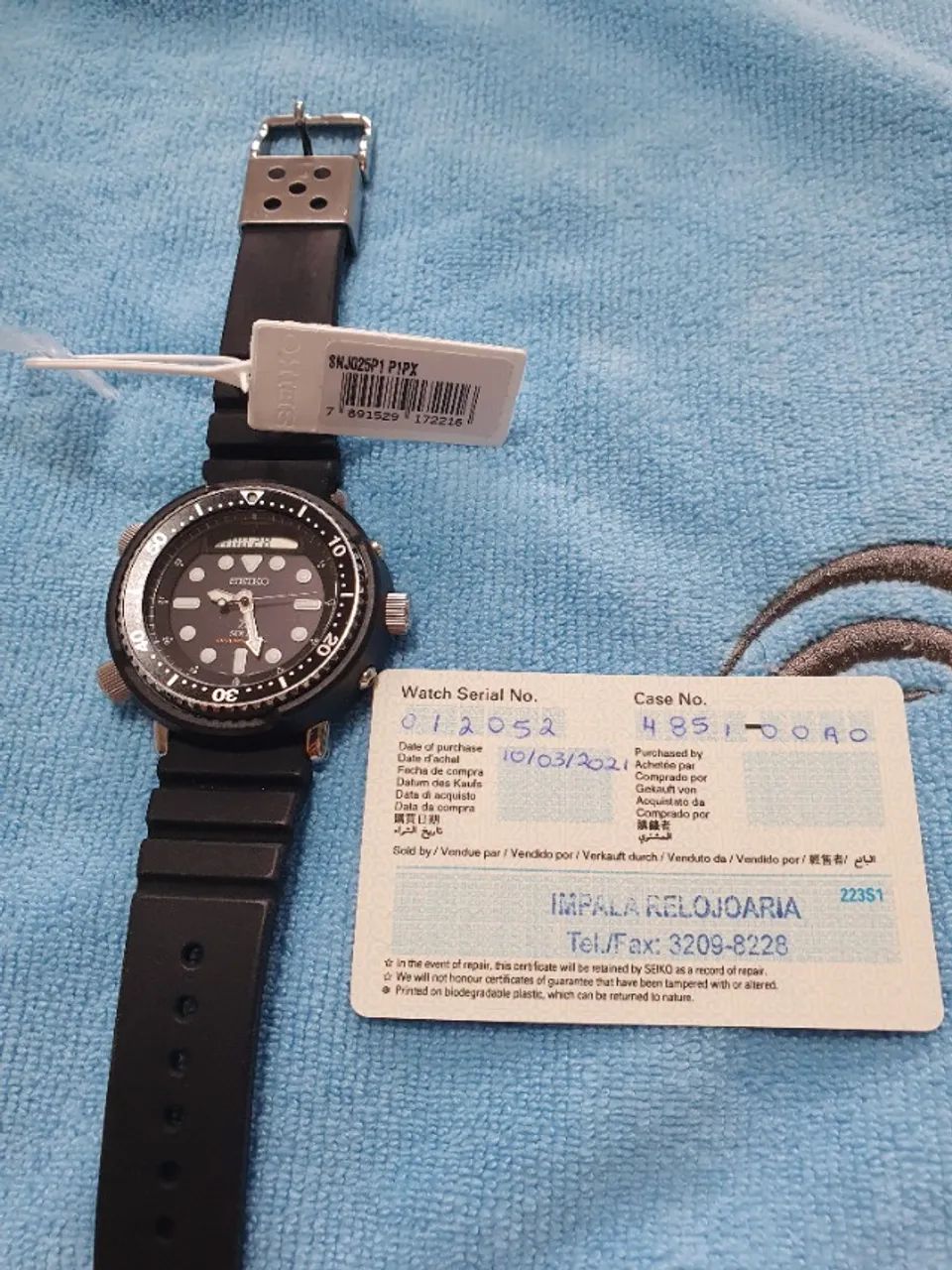 Relógio Seiko prospex Arnie SNJ025P1 - Foto 4