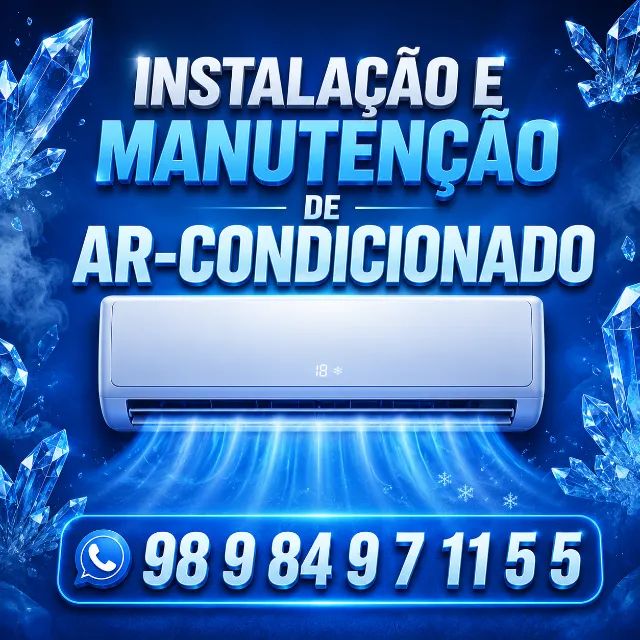 Instalação de ar condicionado e manutenção 