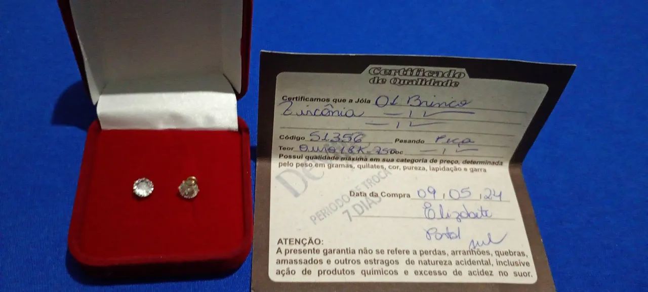 Brinco de ouro 18 pra vender  - Foto 3