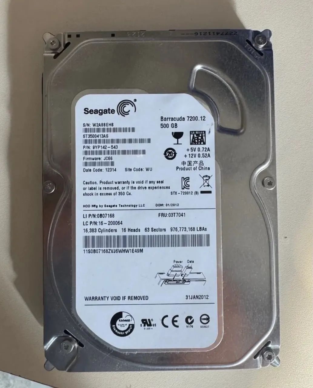 HD 500GB 