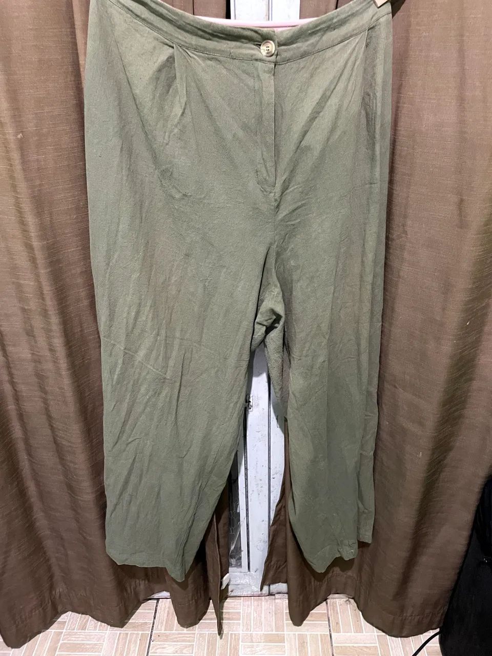 Calça verde Plus size  - Foto 2