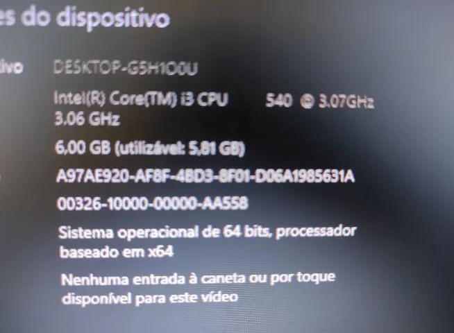 CPU core i3 terceira geração com SSD - Foto 3