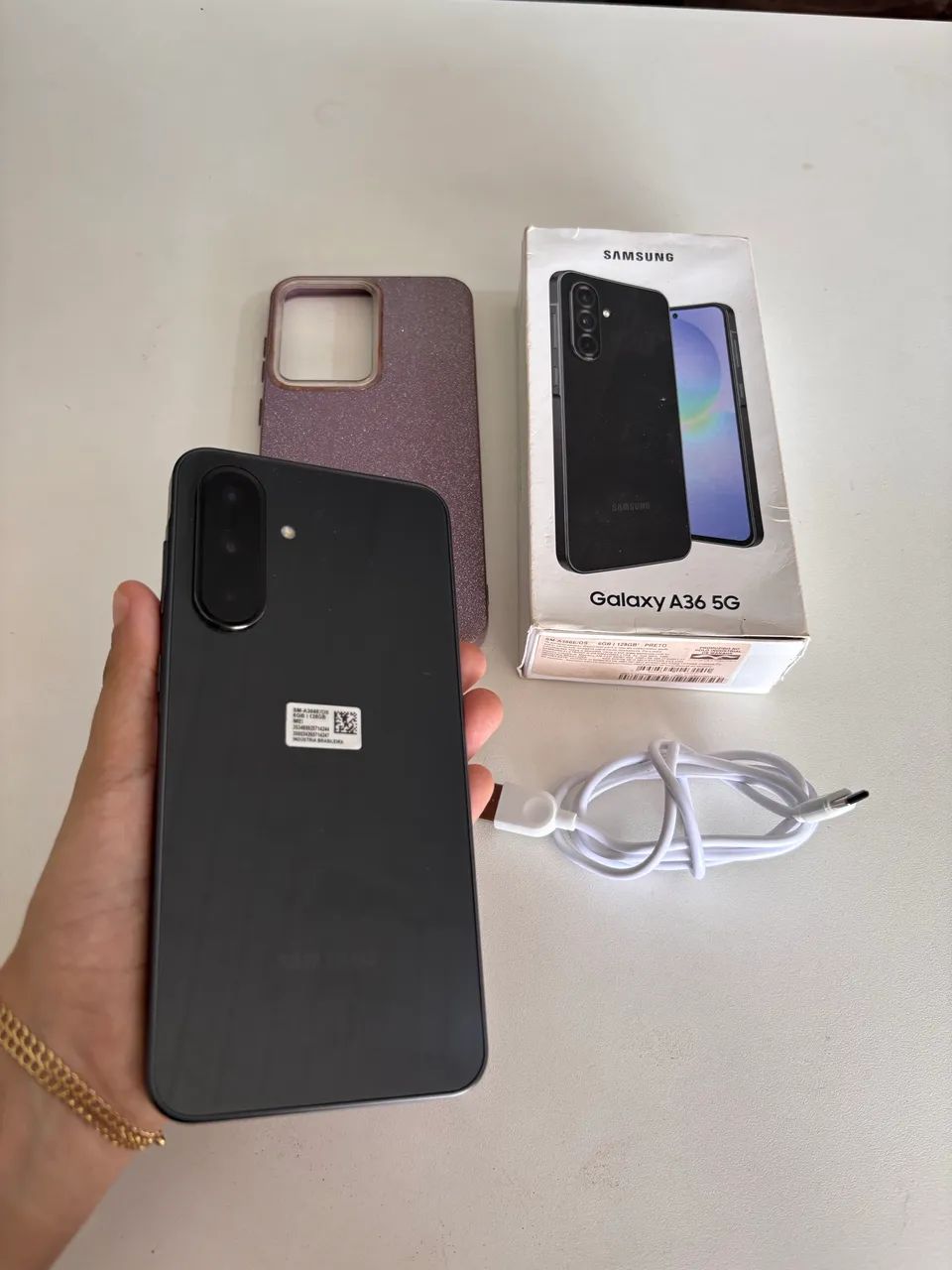 Celular Samsung Galaxy A36 5G - 128 gb (na caixa). - Foto 4