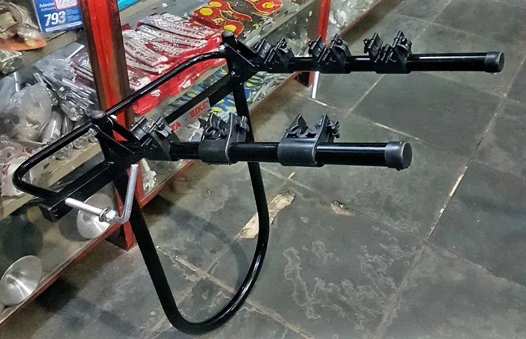 Suporte Transbike 3 Bicicletas fixado no Estepe do Carro - Produto Novo  - Foto 3