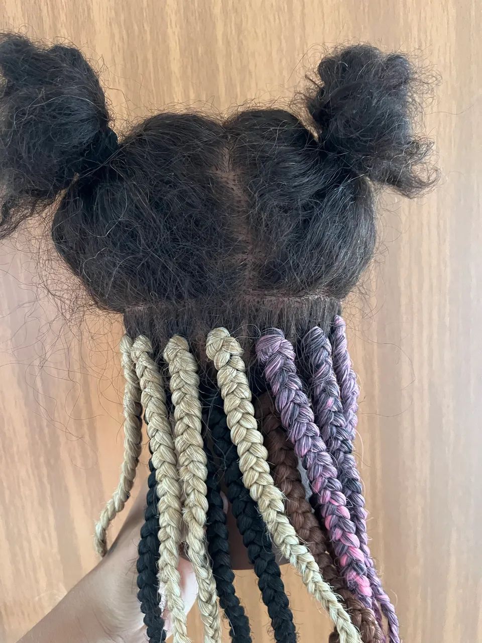 CABEÇA DE BONECA PARA TREINO METADE SINTÉTICO E METADE HUMANO - Foto 3