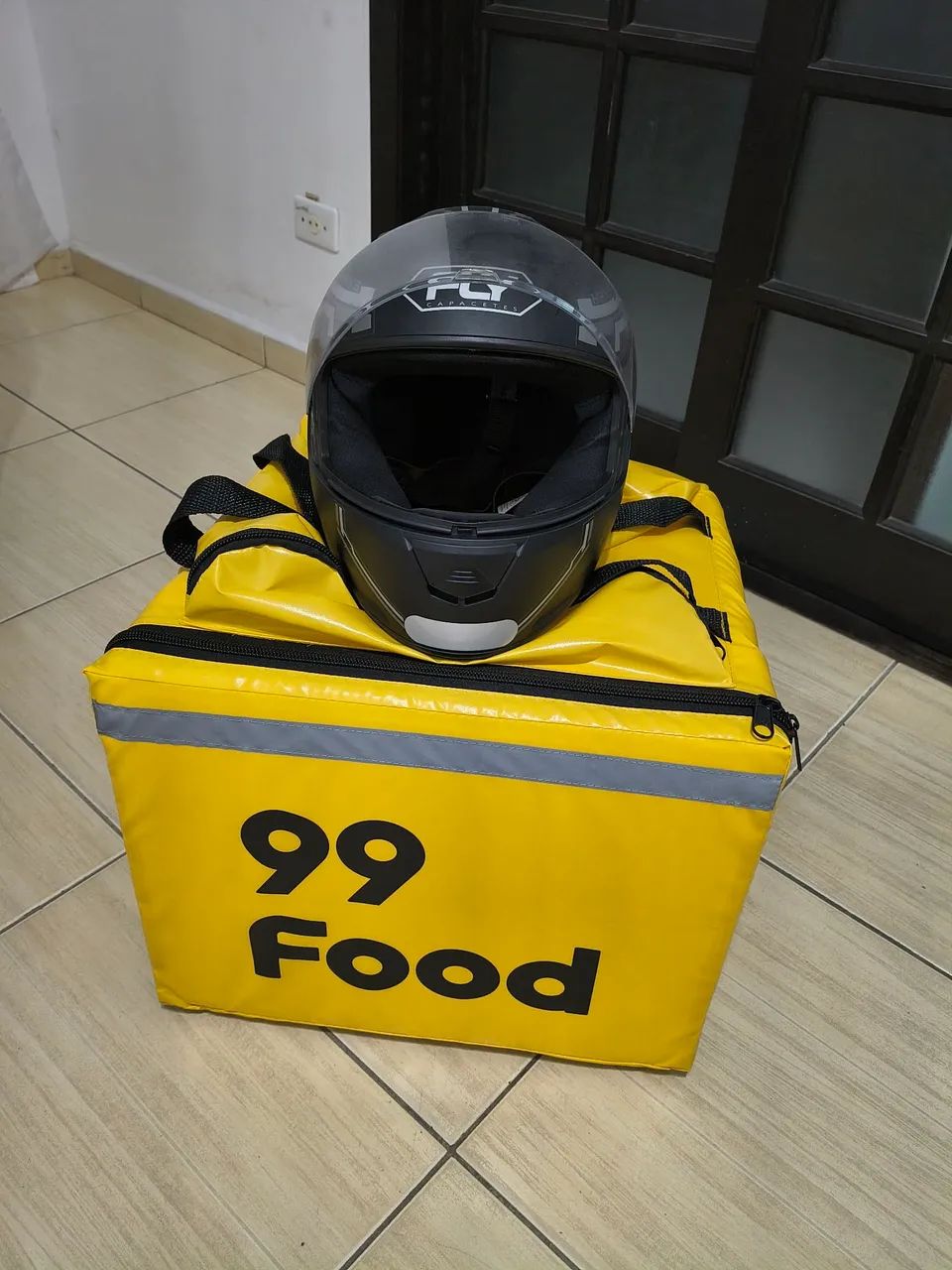 Capacete e bag - Foto 3