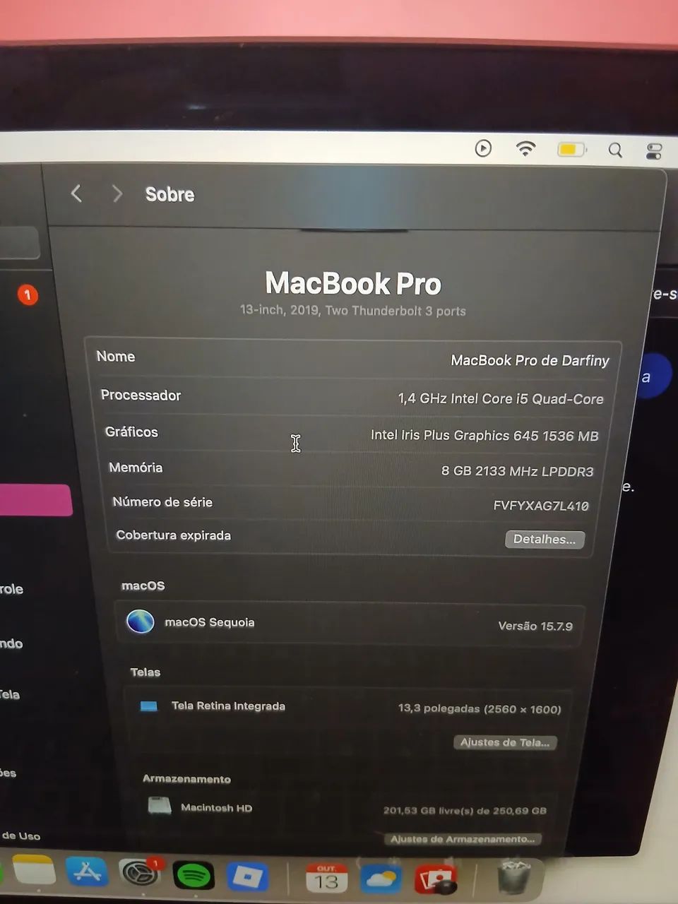 MacBook pro /troco por Iphone - Foto 3