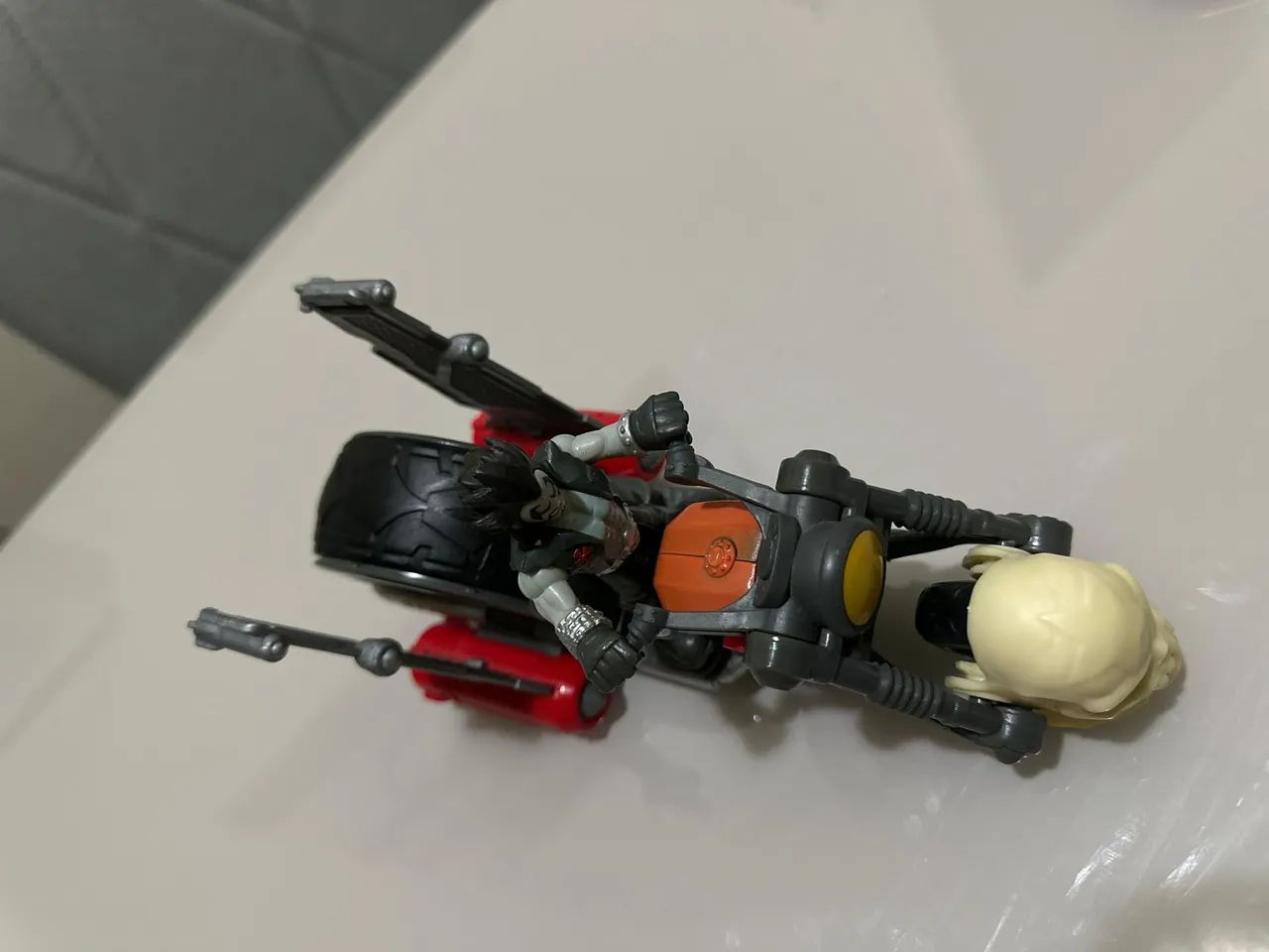 Lobo com motocicleta e seu cachorro dawg - imaginext  - Foto 5