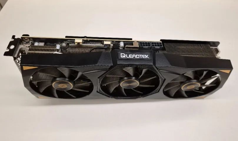 Placa de vídeo Leadtek RTX 3080 10GB Hurricane Triple Fan LED RGB - TOP! - Foto 4