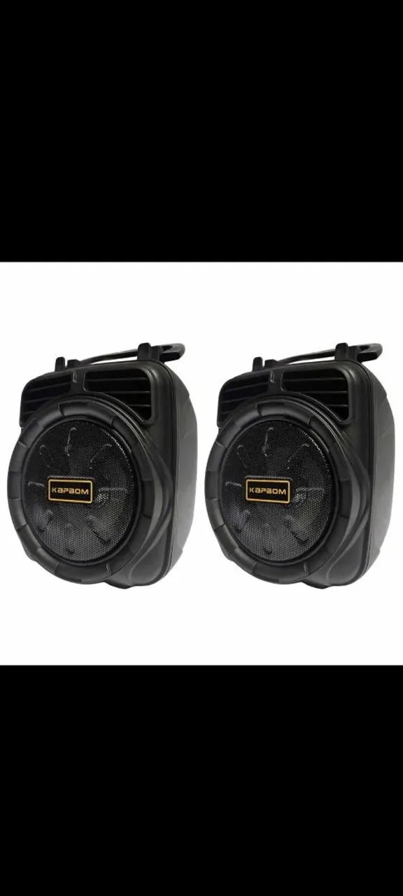 Mini Caixa De Som Bluetooth Com Radio FM E Led - Foto 3