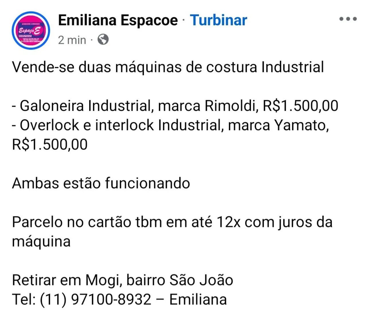 Maquina de Costura Industrial Galoneira e Overlock - Foto 5