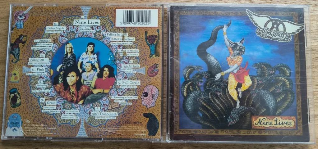 CD: Aerosmith (Nine Lives, capa original) - Foto 4