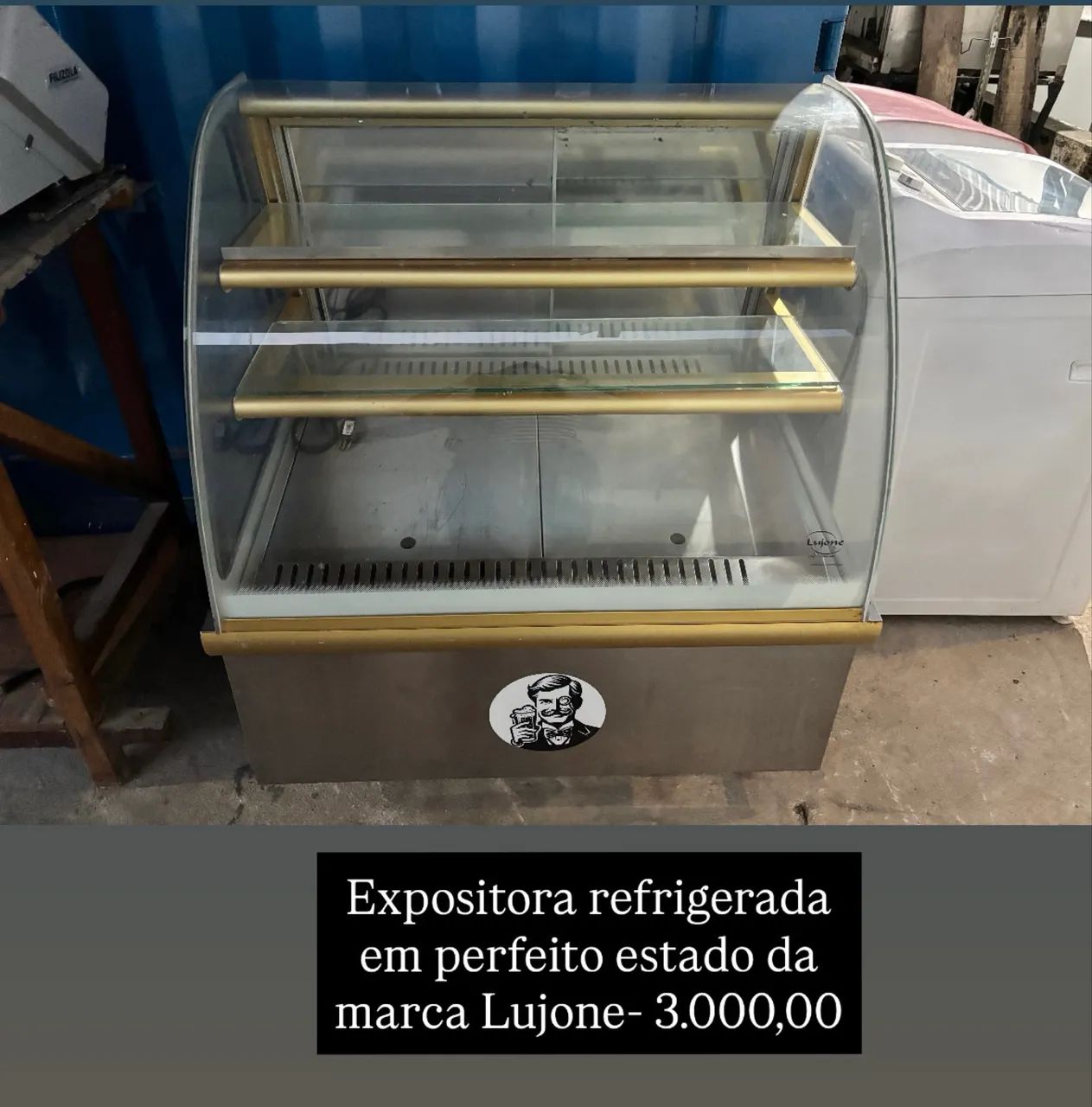 Expositora refrigerada da marca Lujone 220v