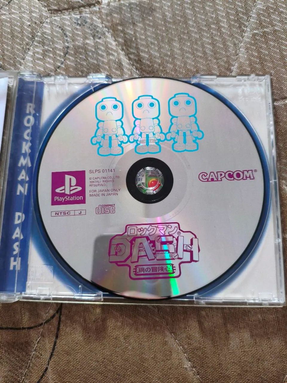 Jogo original PS1 Rockman Dash - Foto 3