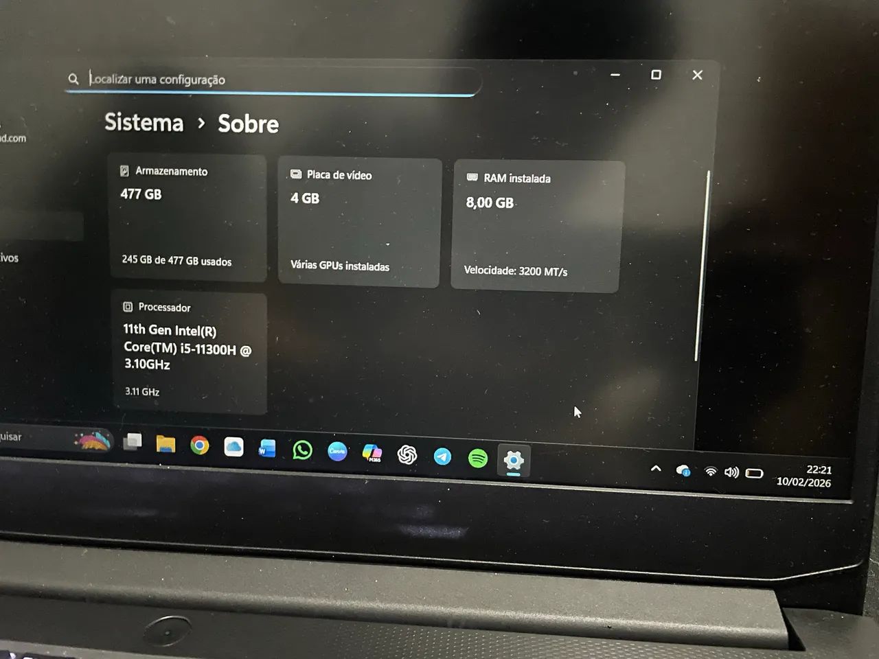 Notebook GAMING 3i - Foto 5