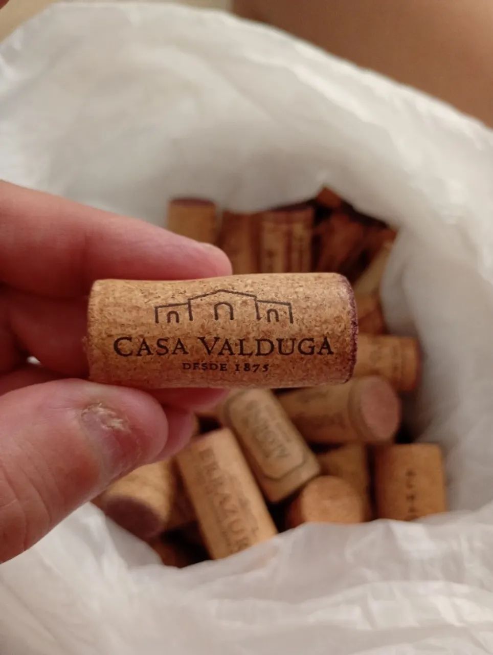 Rolha de cortiço de vinho - Foto 2