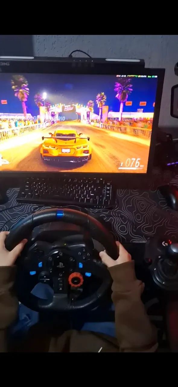 Volante logitech e câmbio logitech 