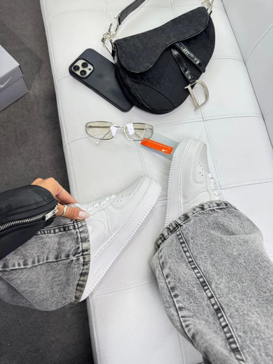 TÊNIS NIKE AIR FORCE - BRANCO - Foto 3