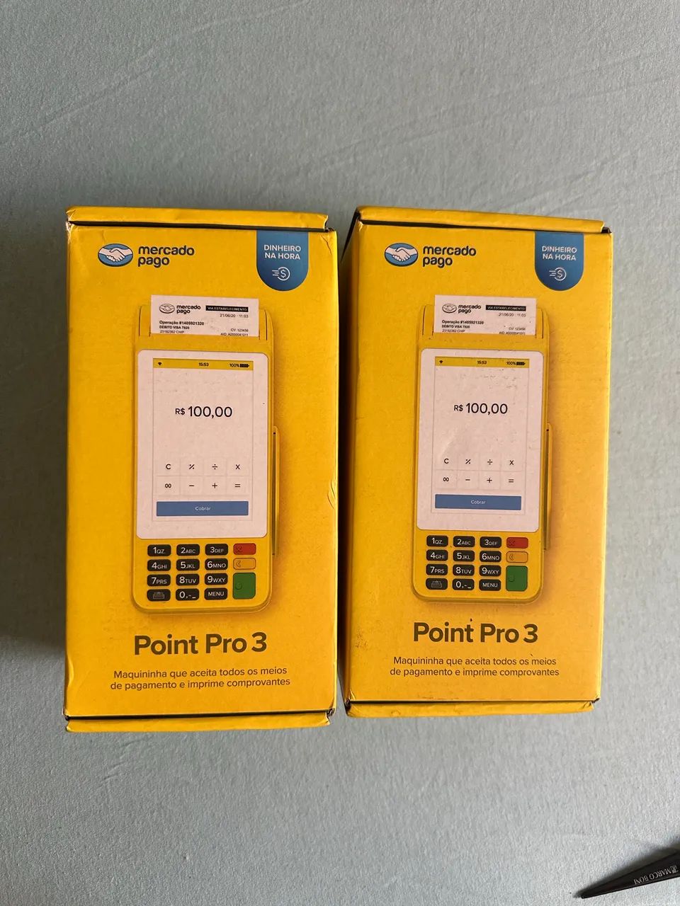 Máquina de cartão point pro 3 
