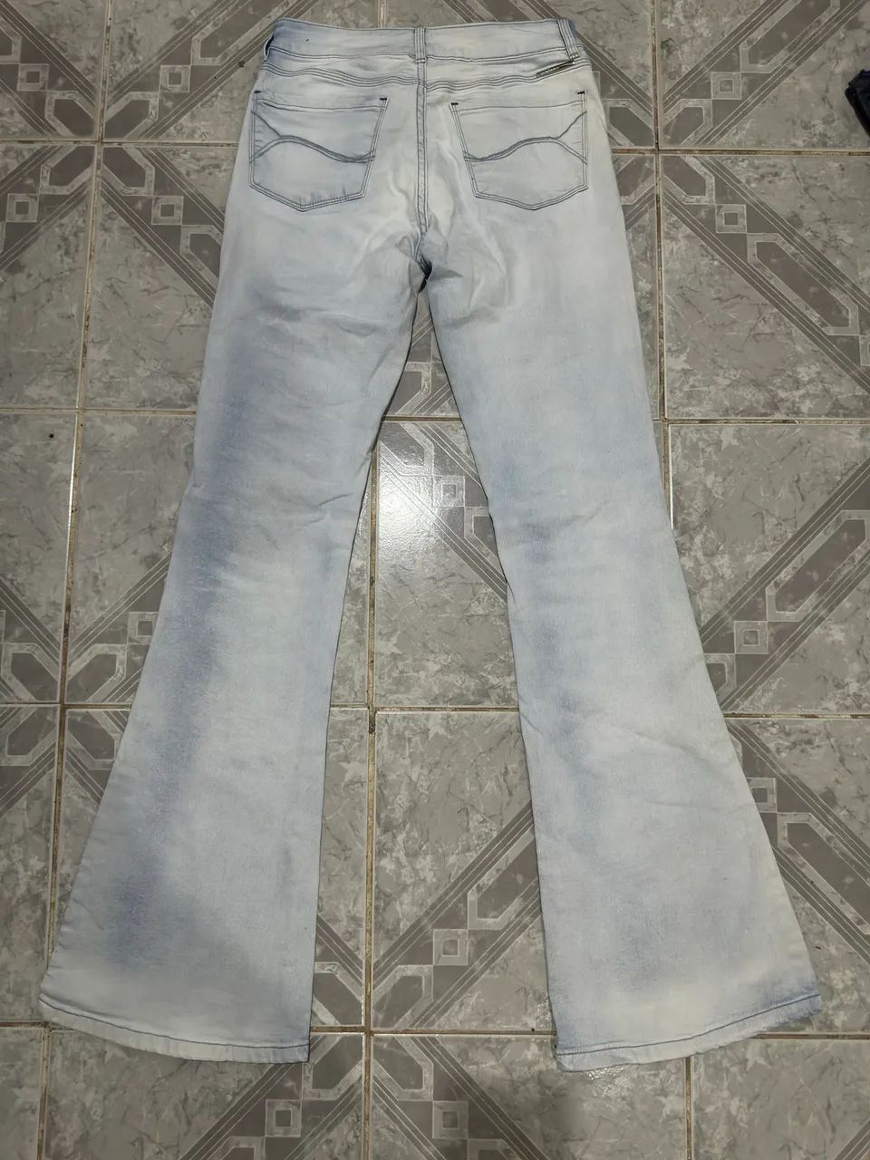 Calça flare jeans 38 - Foto 2