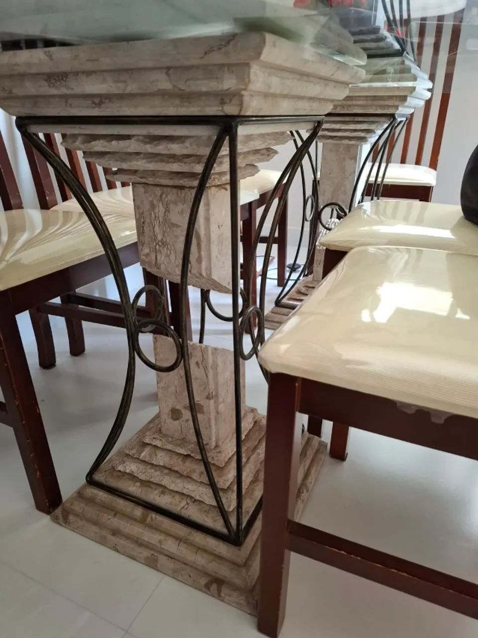 Mesa de Jantar Retangular + Mesinha de Centro  - Foto 2