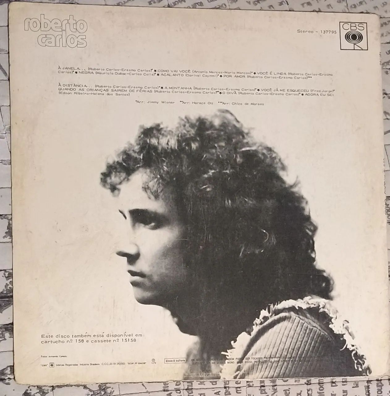 LP Roberto Carlos (1972) - Disco de Vinil Original CBS - Foto 2