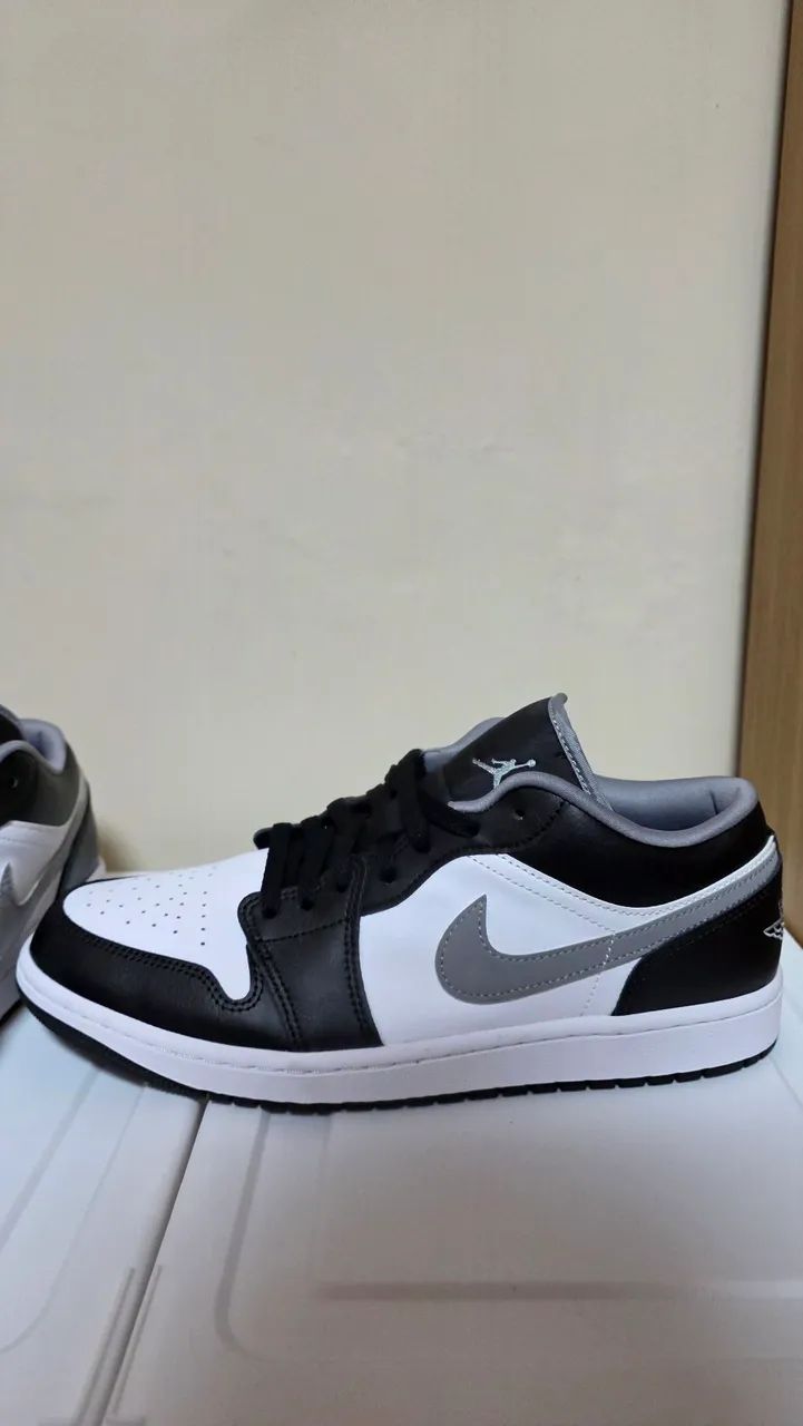 Air Jordan 1 Black Medium Grey - Foto 3