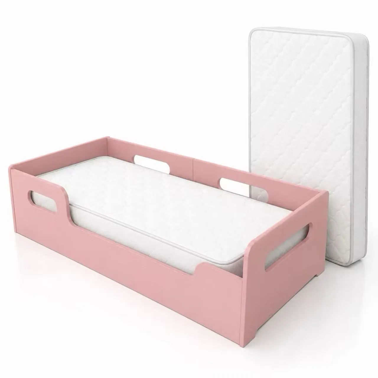 Vendo Cama Infantil Rosa - Foto 2