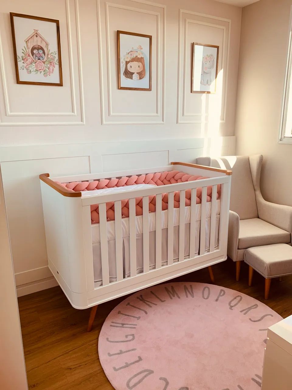 Berço Confort 3 em 1 Puppi Móbile + 2 Colchões | Ótimo Estado - Foto 5