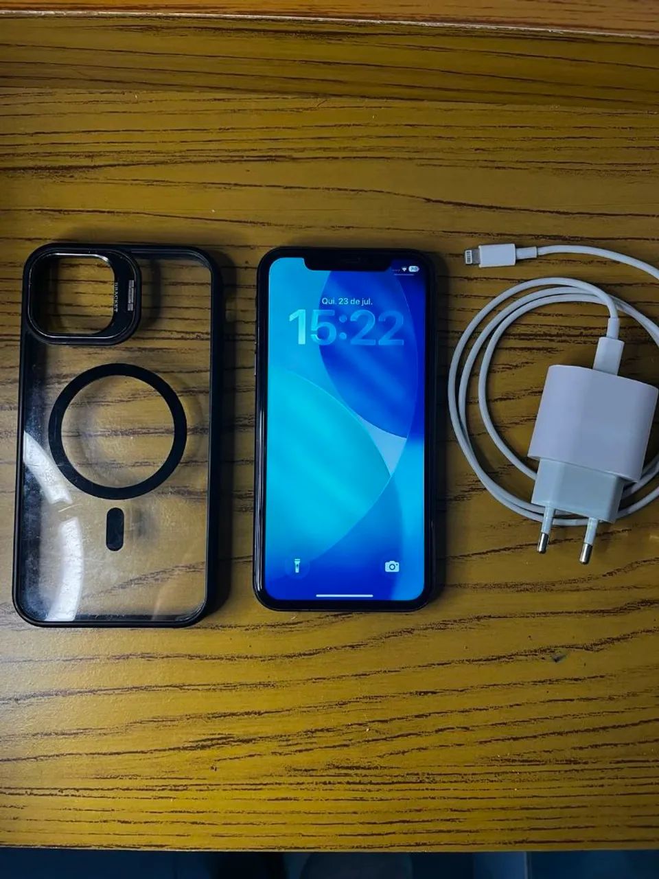 iPhone 11 64GB c/ Carregador Apple e Capa Protetora 