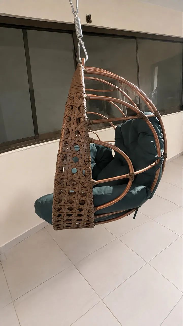 Balanço suspenso Pérola em alumínio - estado impecável - Foto 4