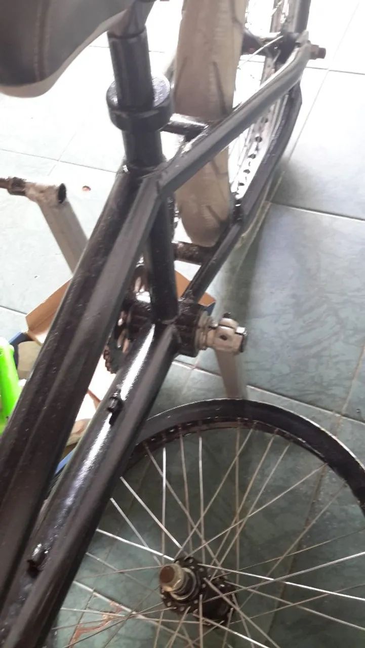 BMX profissional aro 20 anos 90 muito resistente! - Foto 5