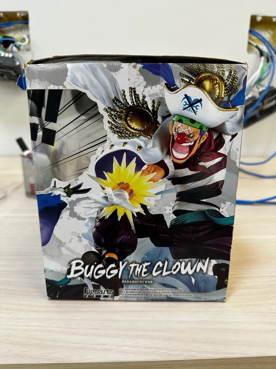 Bandai figuarts zero- one piece- buggy marineford extra battle - Foto 4
