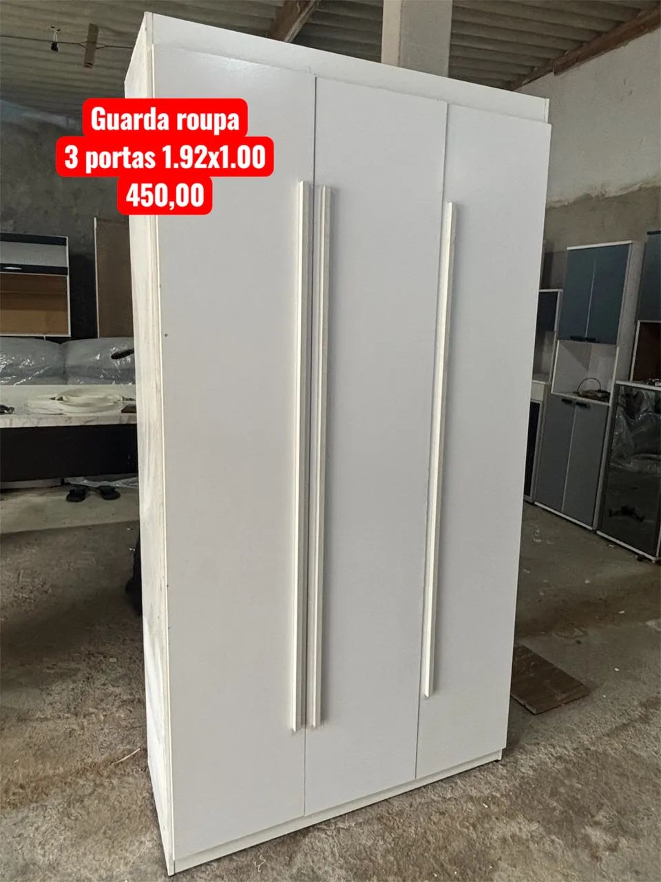 Guarda roupa 3 portas 
