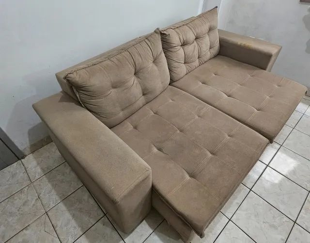 Sofá retrátil de dois lugares - Foto 3