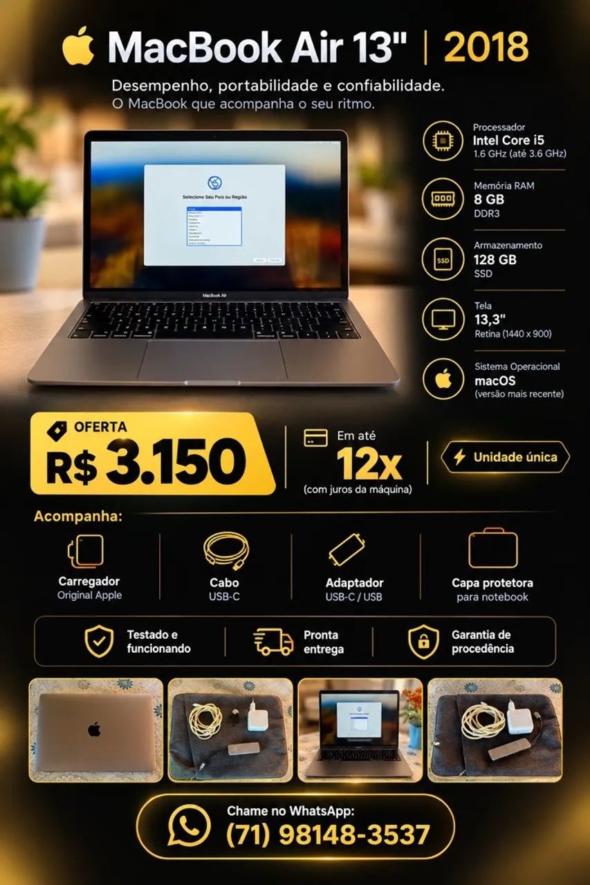 Macbook Air 13 | 2018 