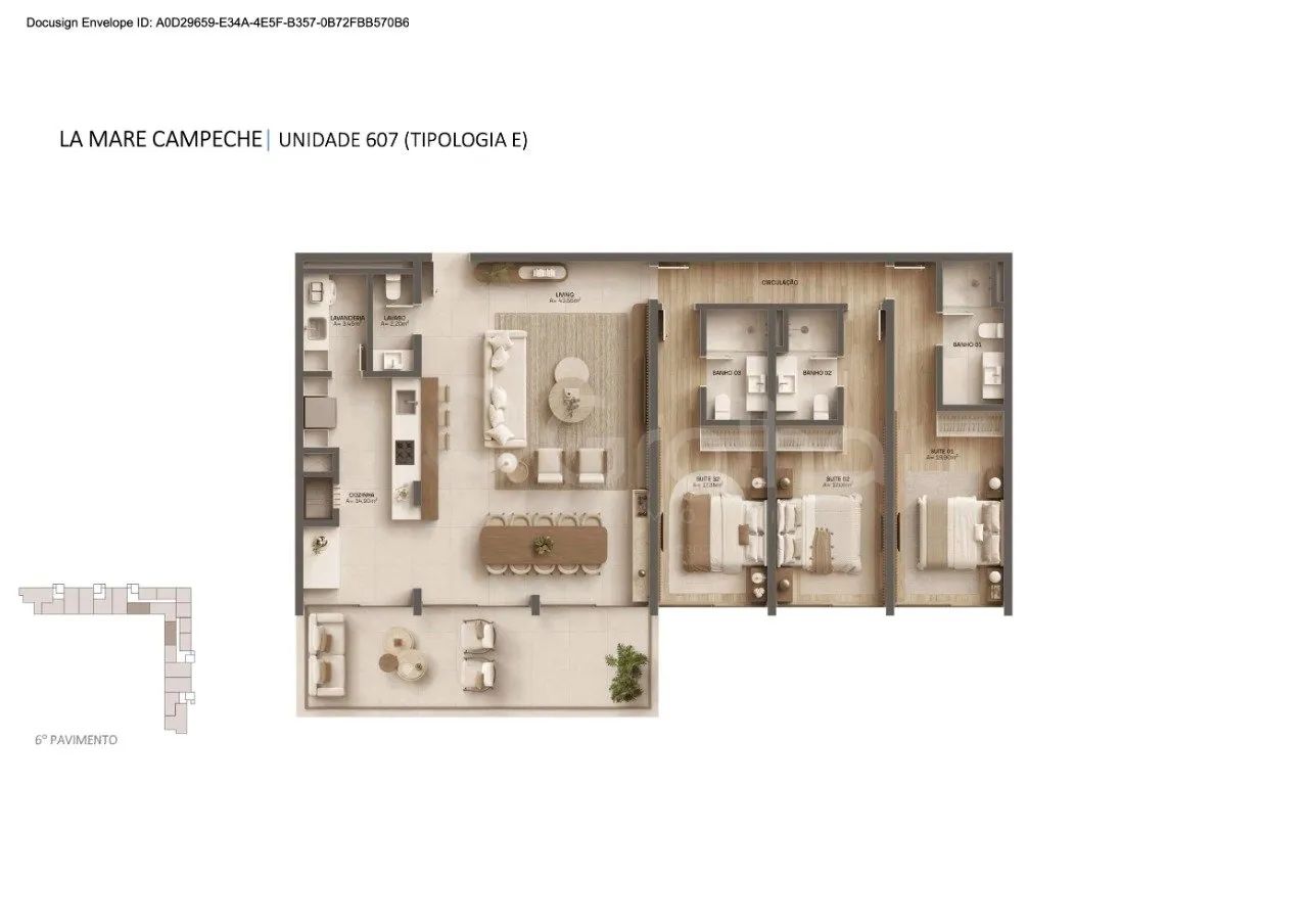 Apartamento de 165m² no Campeche - Foto 2